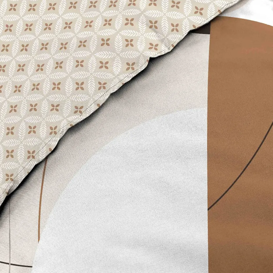 Douceur D'Intérieur Housse de couette 240x220 + 2 taies PAMPA 100% coton Outlet