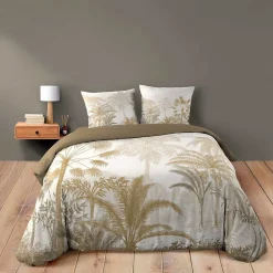 Douceur D'Intérieur Housse de couette 240x220 + 2 taies COCOTY 100% coton