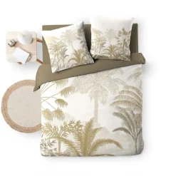 Douceur D'Intérieur Housse de couette 240x220 + 2 taies COCOTY 100% coton