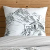 STOF Housse de couette 140x200 + 1 taie coton 57 fils Outlet
