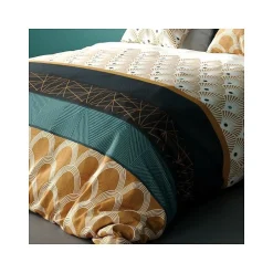 Atelier Du Coton Housse de couette 260x240 + 2 taies coton 57 fils Online