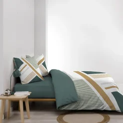 Douceur D'Intérieur Housse de couette 240x220 + 2 taies ZEPHYR 100% coton