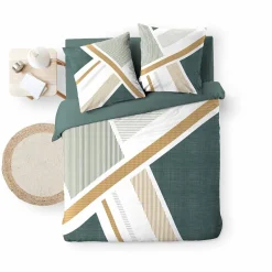 Douceur D'Intérieur Housse de couette 240x220 + 2 taies ZEPHYR 100% coton