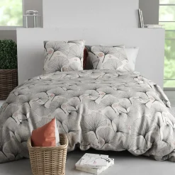 Atelier Du Coton Housse de couette 240x220 + 2 taies en coton 57 fils Online