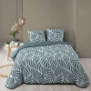 Douceur D'Intérieur Housse de couette 240x220 + 2 taies 100% coton 57fils