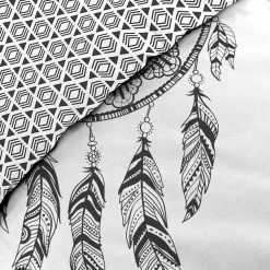 Douceur D'Intérieur Housse de couette 240x220 + 2 taies INDIAN DREAM 100% coton New