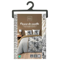 Douceur D'Intérieur Housse de couette 240x220 + 2 taies DAKAR 100% coton Online
