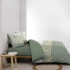 Douceur D'Intérieur Housse de couette 240x220 + 2 taies POETINE 100% coton