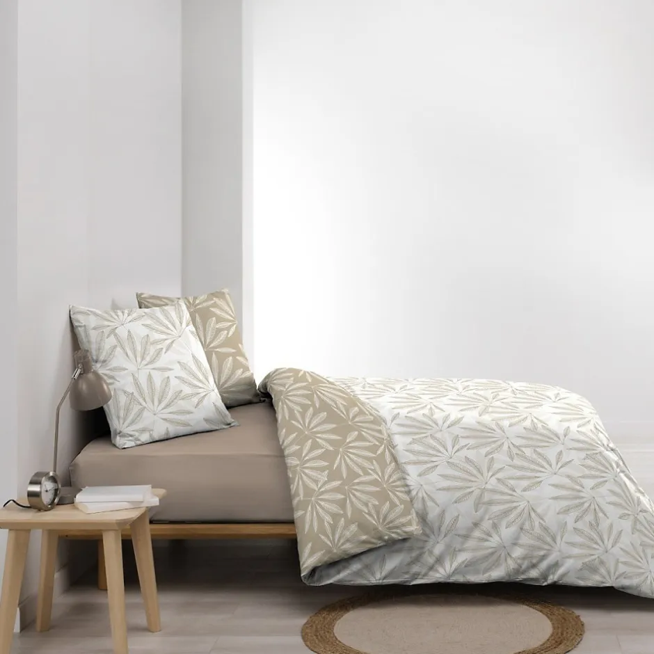 Douceur D'Intérieur Housse de couette 240x220 + 2 taies MALIA 100% coton Discount