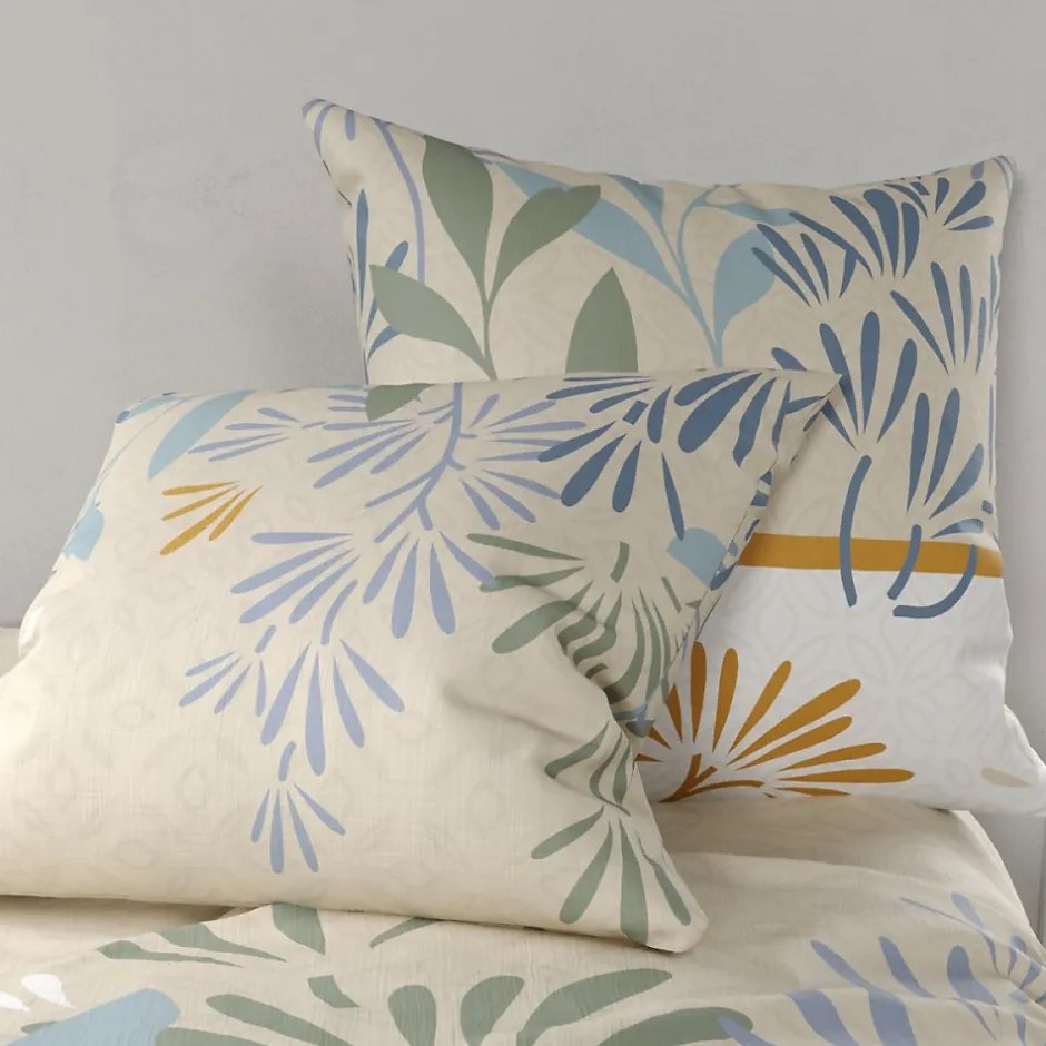 Atelier Du Coton Housse de couette 240x220 AGIL + 2 taies coton 57 fils