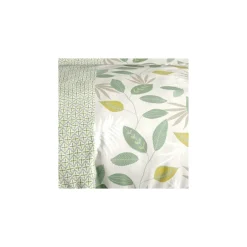 Atelier Du Coton Housse de couette 240x220 ARECA + 2 taies coton 57 fils
