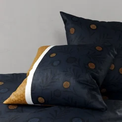 Atelier Du Coton Housse de couette 240x220 BEL OR + 2 taies coton 57 fils Sale