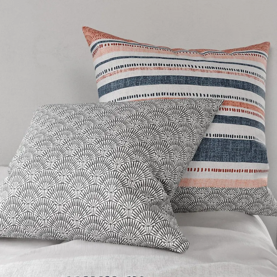 Atelier Du Coton Housse de couette 240x220 CHAKRA + 2 taies coton 57 fils Clearance