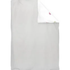 Linnea Housse de couette 140x200 cm coton PRETTY blanc