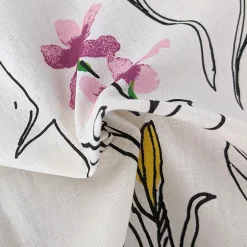 Linnea Housse de couette 200x200 cm coton AMAZONIA ecru New