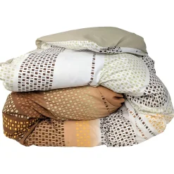 Linnea Housse de couette 200x200 cm coton NIAGARA marron Châtaigne Online
