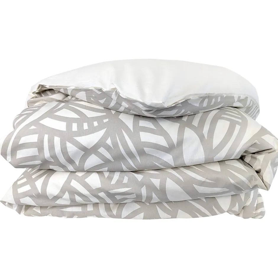 Linnea Housse de couette 280x240 cm coton lavé SERENA Beige écru
