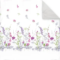 Linnea Housse de couette 300x240 cm coton PRETTY blanc