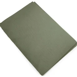 Linnea Housse de couette 240x220 cm mousseline de coton MILOS vert mousse Hot