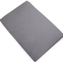 Linnea Housse de couette 240x220 cm mousseline de coton MILOS gris cendre Clearance