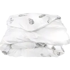 Linnea Housse de couette 260x240 cm Percale pur coton PLUMES