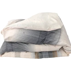 Linnea Housse de couette 260x240 cm percale coton ESTEBAN Beige Hot