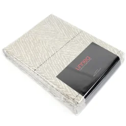 Linnea Housse de couette 260x240 cm Satin de coton ODEON Marron clair Sale
