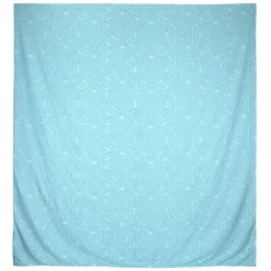 Linnea Housse de couette 240x220 cm Satin de coton PANTHEON Bleu clair