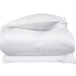 Linnea Housse de couette 140x200 cm satin de coton GRAND HÔTEL blanc