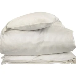 Linnea Housse de couette 140x200 cm satin de coton GRAND HÔTEL sable Hot