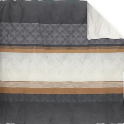 Linnea Housse de couette 300x240 cm satin de coton TIAGO noir
