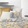 Atelier Du Coton Housse de couette 260x240 Eloa + 2 taies coton bio 57 fils Clearance