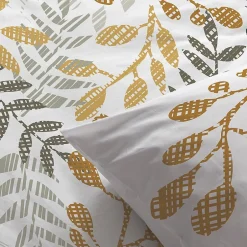 Atelier Du Coton Housse de couette 260x240 Eloa + 2 taies coton bio 57 fils Clearance