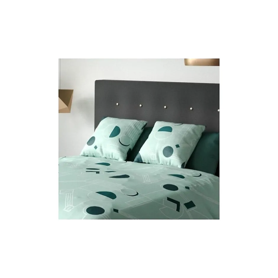 Atelier Du Coton Housse de couette 240x220 HAWAK + 2 taies microfibre Sale