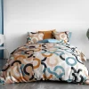 Atelier Du Coton Housse de couette 260x240 IGOR + 2 taies coton 57 fils