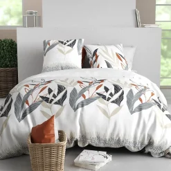 Atelier Du Coton Housse de couette 240x220 IMANTA + 2 taies coton 57 fils New