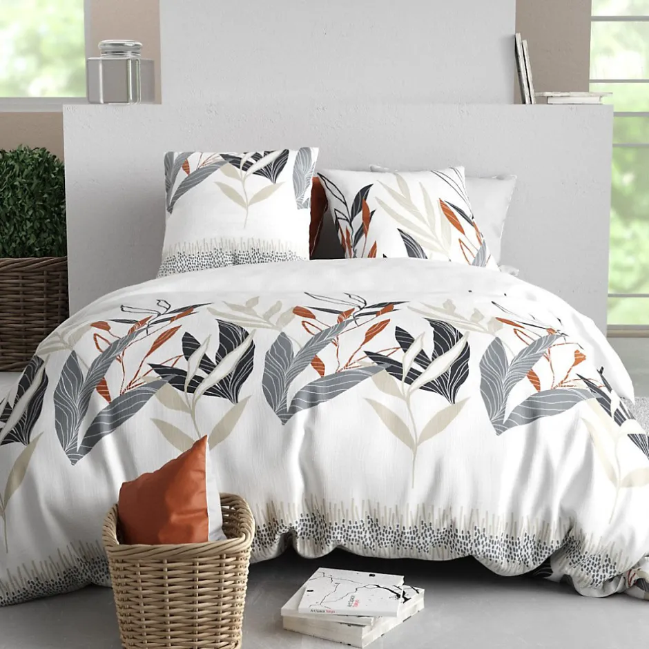 Atelier Du Coton Housse de couette 240x220 IMANTA + 2 taies coton 57 fils New