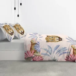Atelier Du Coton Housse de couette 240x220 JAVA + 2 taies coton 57 fils