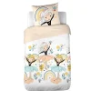 Cote Deco Housse de couette 140x200 Lola + taie polycoton