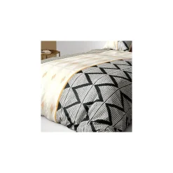 Atelier Du Coton Housse de couette 260x240 MADI + 2 taies coton 57 fils Outlet