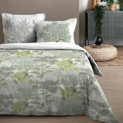 STOF Housse de couette 240x220 MERLIN + 2 taies coton 57 fils