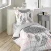 Douceur D'Intérieur Housse de couette 140x200 Namaste + 1 taie 100% coton Hot