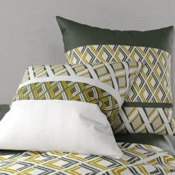 Atelier Du Coton Housse de couette 260x240 NAYAA + 2 taies coton 57 fils Online