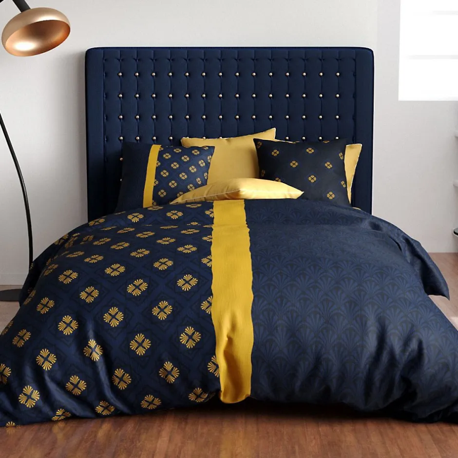 Atelier Du Coton Housse de couette 240x220 NIL + 2 taies coton 57 fils