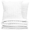 Atmosphera Créateur D'Intérieur Housse de couette 240x220 Seersuck + 2 taies polycoton