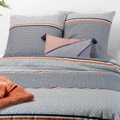 Atelier Du Coton Housse de couette 240x220 Tilak + 2 taies coton 57 fils Online