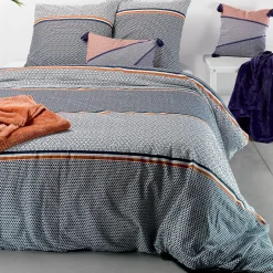 Atelier Du Coton Housse de couette 240x220 Tilak + 2 taies coton 57 fils Online