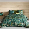 Atelier Du Coton Housse de couette 260x240 ZANIA + 2 taies coton 57 fils