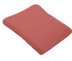 Domiva Housse de matelas à langer en éponge bouclette (50x75 cm - Terracotta) Best