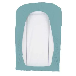 Domiva Housse de matelas à langer en éponge bouclette (50x75 cm - Bleu) Discount